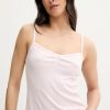 Hollister Co. maiou de pijama culoarea roz