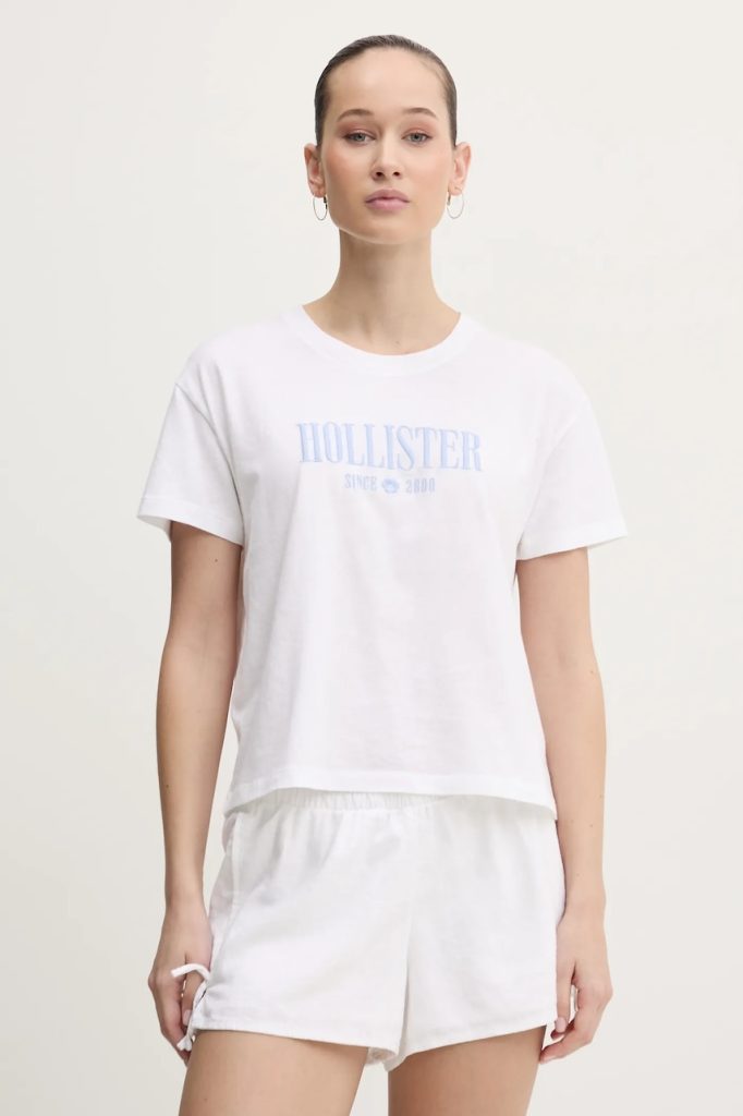 Hollister Co. tricou din bumbac femei