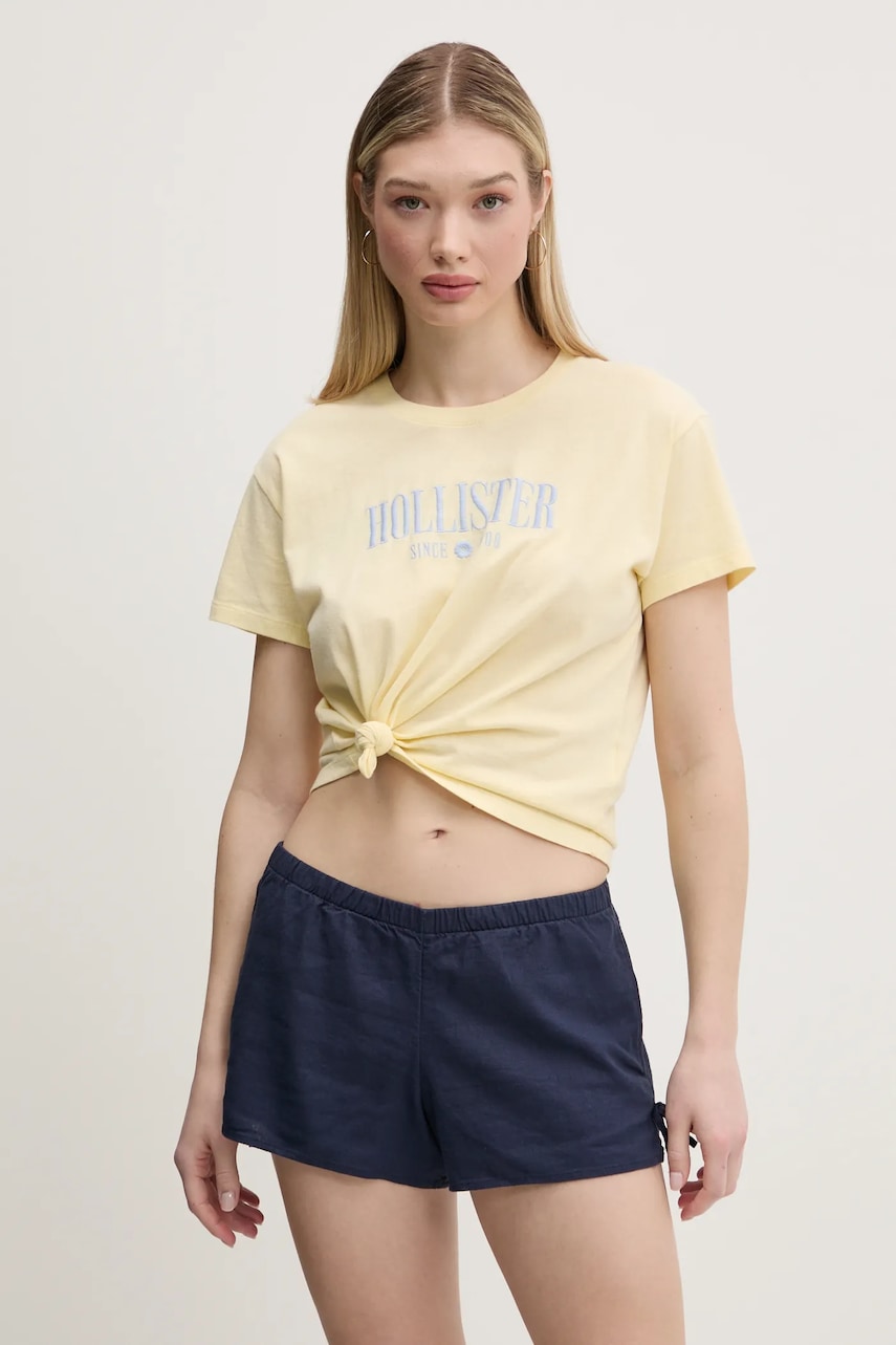 Hollister Co. tricou din bumbac femei