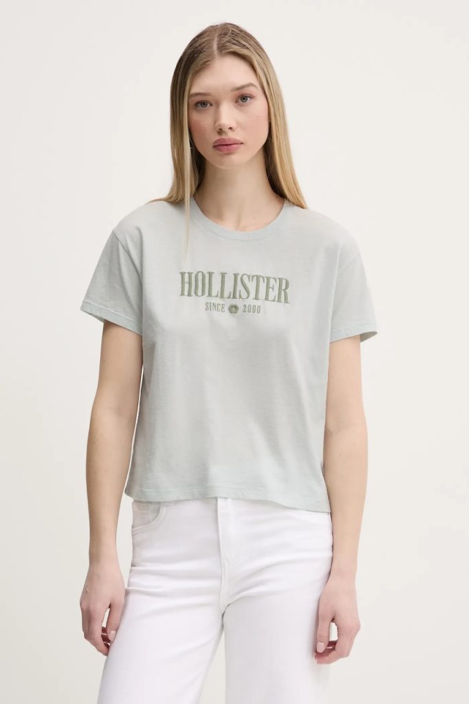 Hollister Co. tricou din bumbac femei