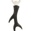 J-Line deschizator de sticle Antler culoarea negru-Cooking & Baking