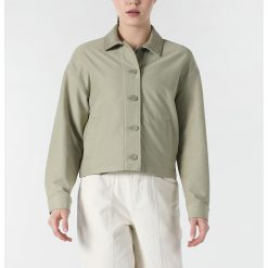 Jacheta cu nasturi si buzunare oblice-FEMEI/IMBRACAMINTE/Geci si jachete-IMBRACAMINTE/Geci si jachete