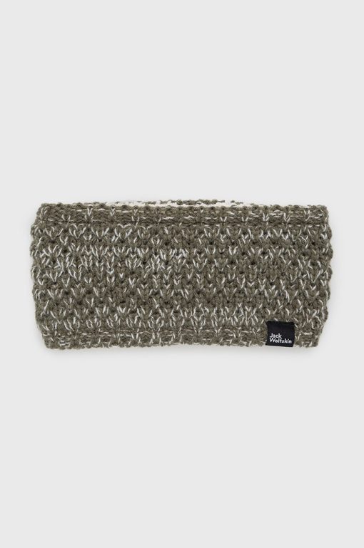 Jack Wolfskin bentita culoarea verde-Căciuli şi şepci