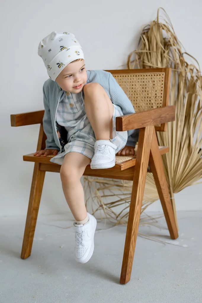 Jamiks caciula bebe JASON culoarea bej