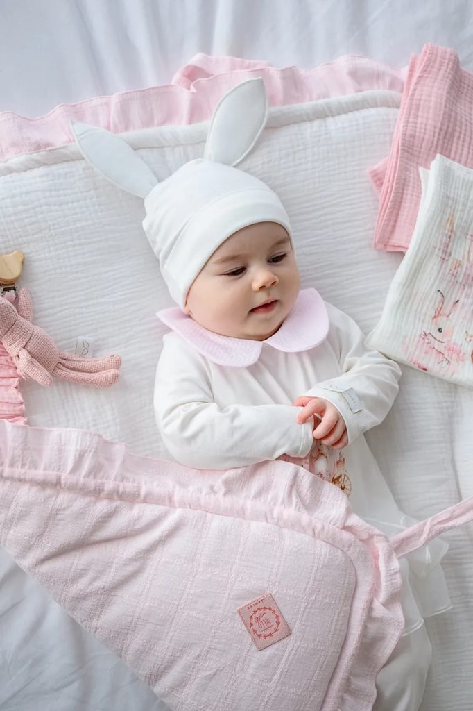 Jamiks caciula copii LEANDRA culoarea bej