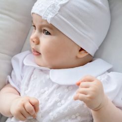 Jamiks caciula copii MAISIE culoarea alb