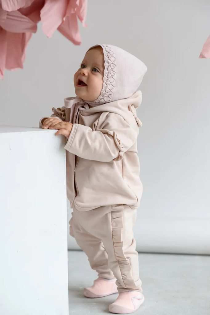 Jamiks caciula copii ZURI culoarea roz