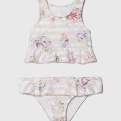 Jamiks costum de baie pentru copii din două piese culoarea portocaliu-Îmbrăcăminte