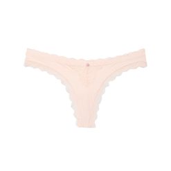 Lace-trim thong panty s S-Imbracaminte-
