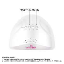 White-Aparatura Unghii > Lampa UV / LED Unghii