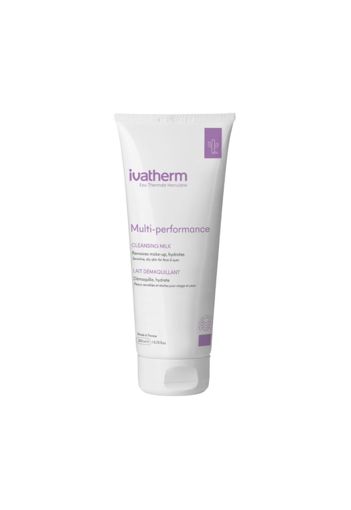 Lapte demachiant fata si ochi Multi-performance -  cu ceramide si acid hialuronic - pentru piele sensibila - uscata si deshidratata - 200 ml-FEMEI/INGRIJIRE COSMETICA/Ingrijire corp-INGRIJIRE COSMETICA/Ingrijire corp