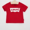 Levi's Tricou copii culoarea rosu