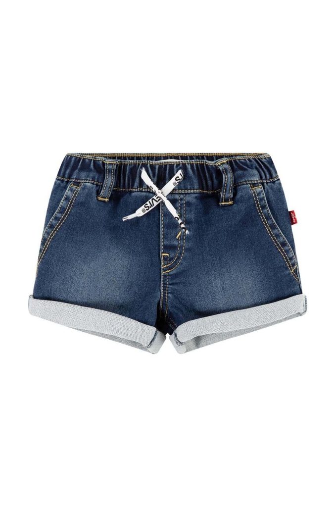 Levi's pantaloni scurti copii culoarea albastru marin
