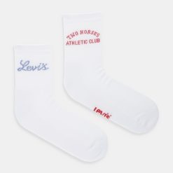 Levi's șosete 2-pack culoarea alb