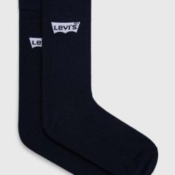 Levi's sosete 3-pack culoarea albastru marin-Şosete