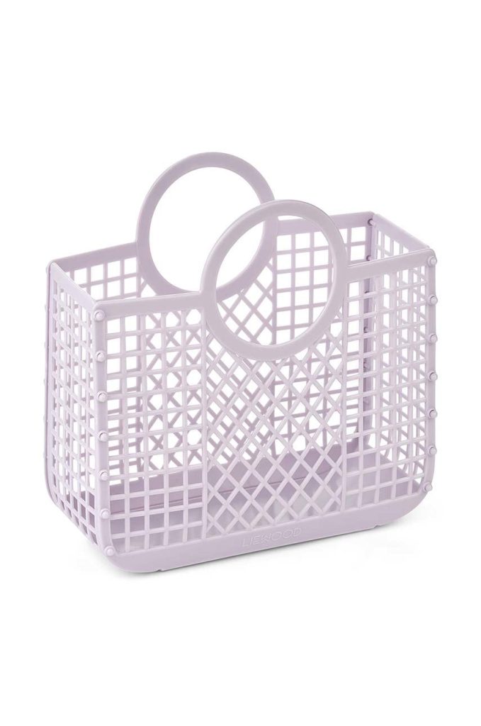 Liewood coș pentru copii Samantha culoarea violet-Accesorii