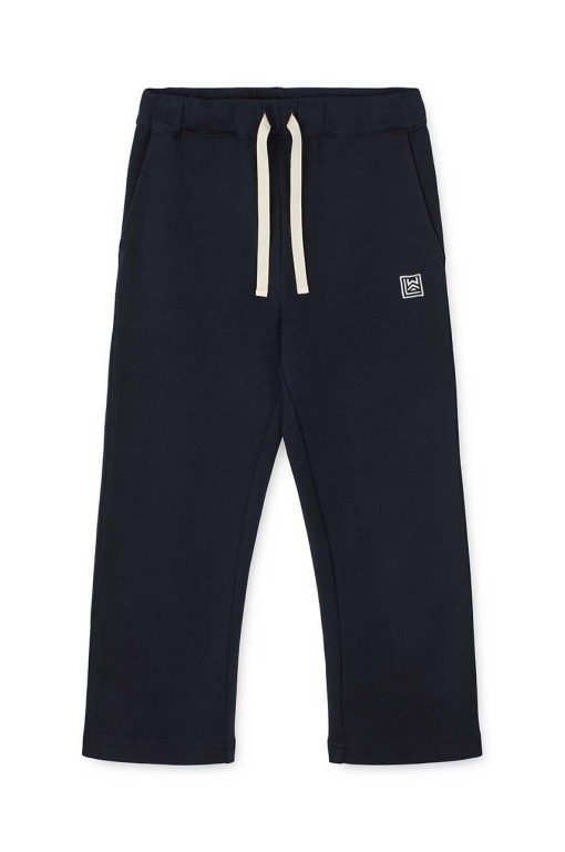 Liewood pantaloni de trening pentru copii culoarea albastru marin