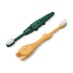 Liewood periuță de dinți pentru bebeluși Fabio All Together Toddler Toothbrush 2-pack LW20176-Accesorii