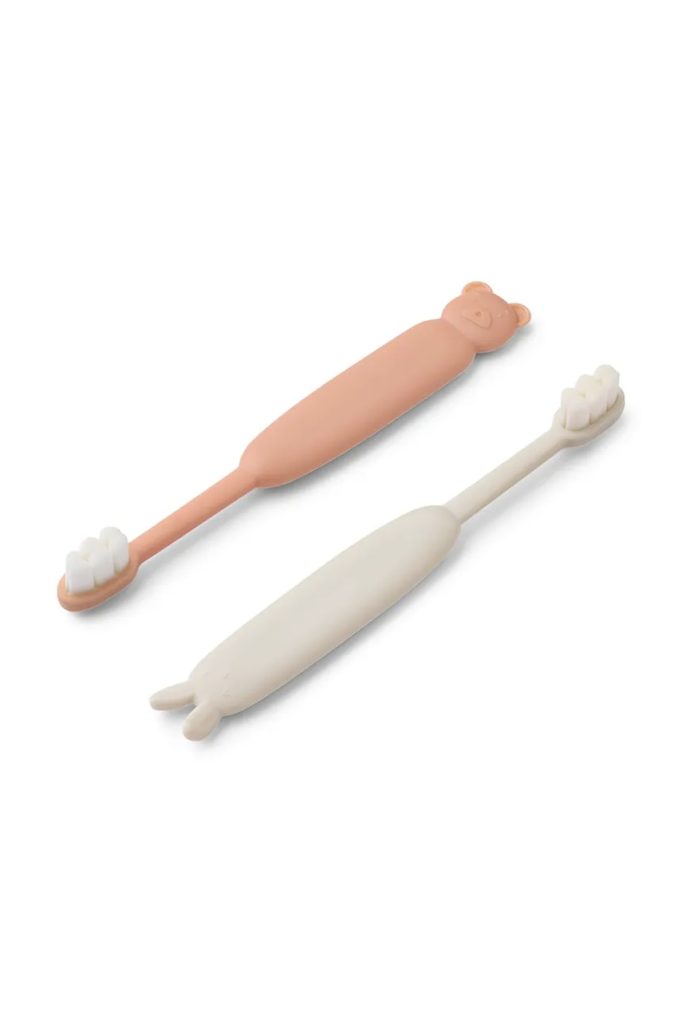 Liewood periuță de dinți pentru bebeluși Fabio Classic Toddler toothbrush 2-pack LW20412-Accesorii