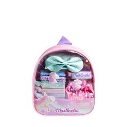 Little unicorn gentuta cu accesorii de par-Jucarii-