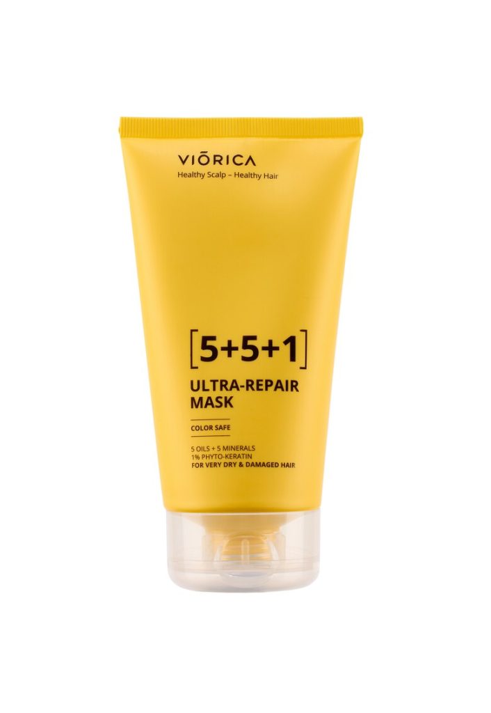 Masca Ultra-Reparatoare 5+5+1 pentru par foarte uscat si degradat - 150 ml-FEMEI/INGRIJIRE COSMETICA/Produse cosmetice-INGRIJIRE COSMETICA/Produse cosmetice