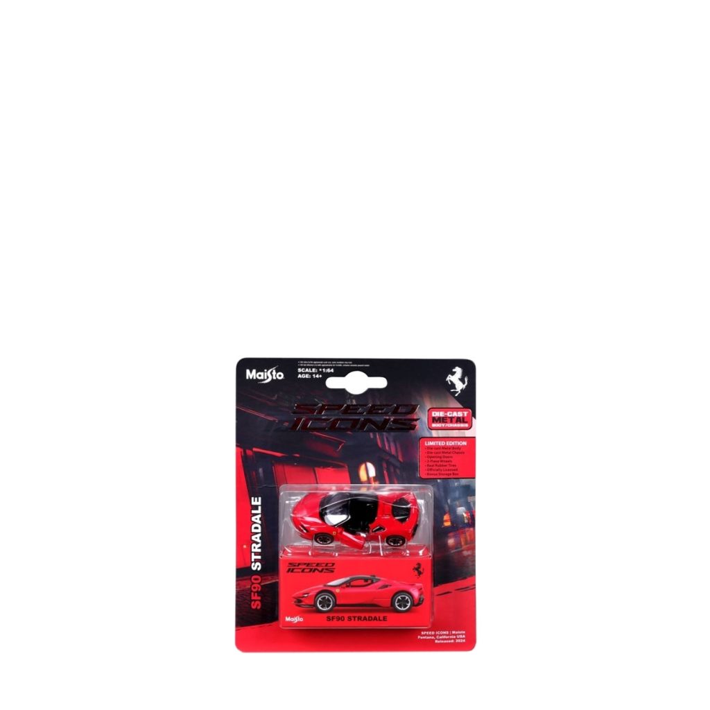 Masinuta metalica ferrari sf90 1.64-Jucarii-