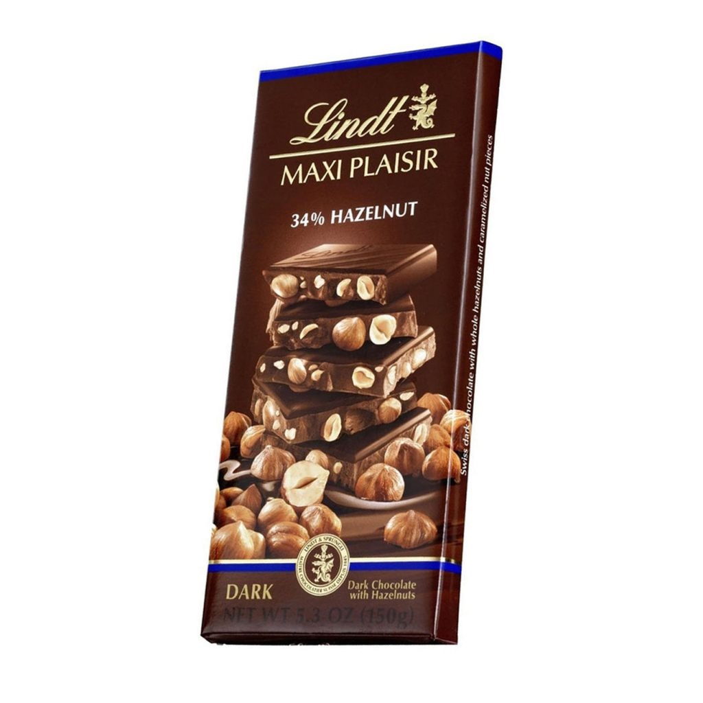Maxi plaisir dark hazelnut 150 gr-Dulciuri-