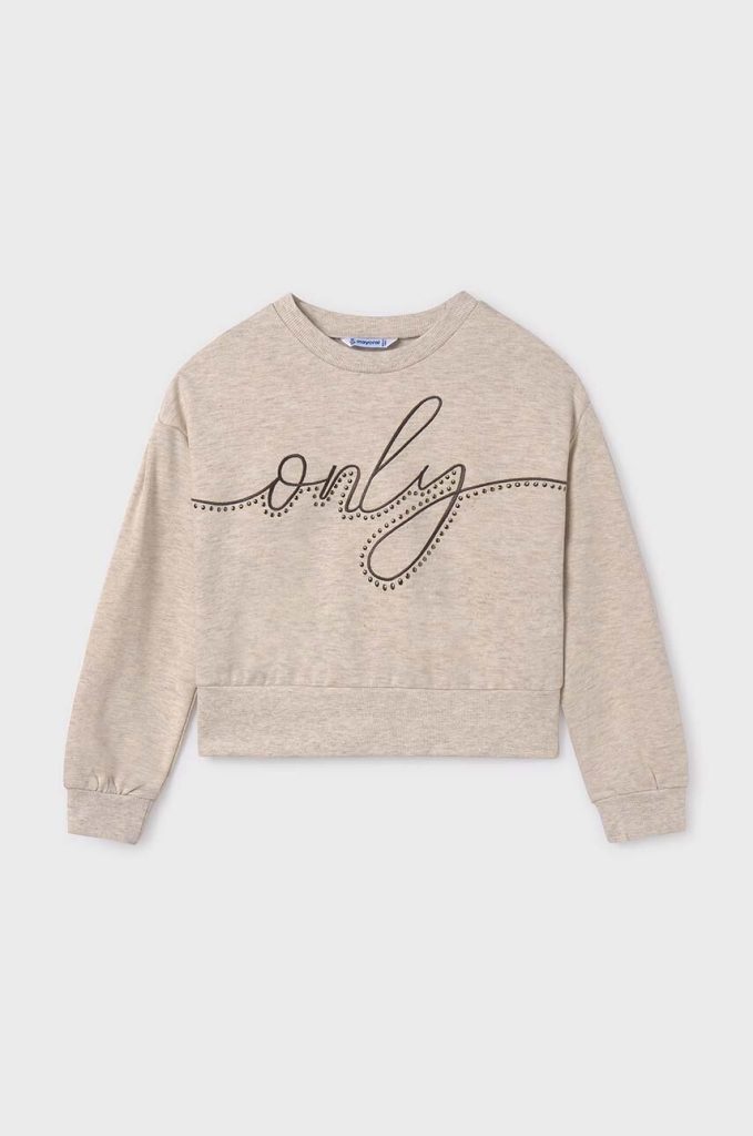 Mayoral bluza copii culoarea bej