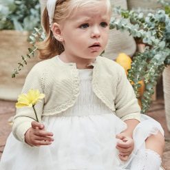 Mayoral cardigan copii culoarea bej