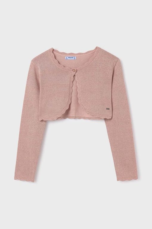 Mayoral cardigan copii culoarea roz