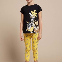 Mayoral leggins copii culoarea galben