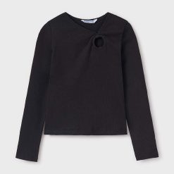Mayoral longsleeve copii culoarea negru