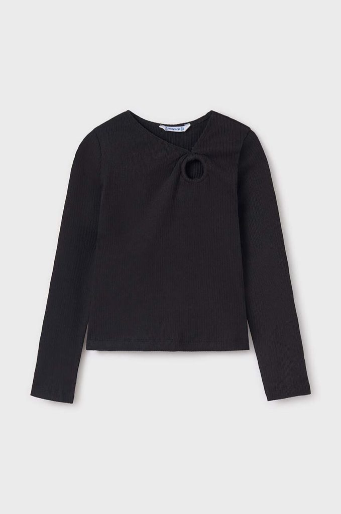 Mayoral longsleeve copii culoarea negru