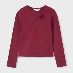 Mayoral longsleeve copii culoarea rosu