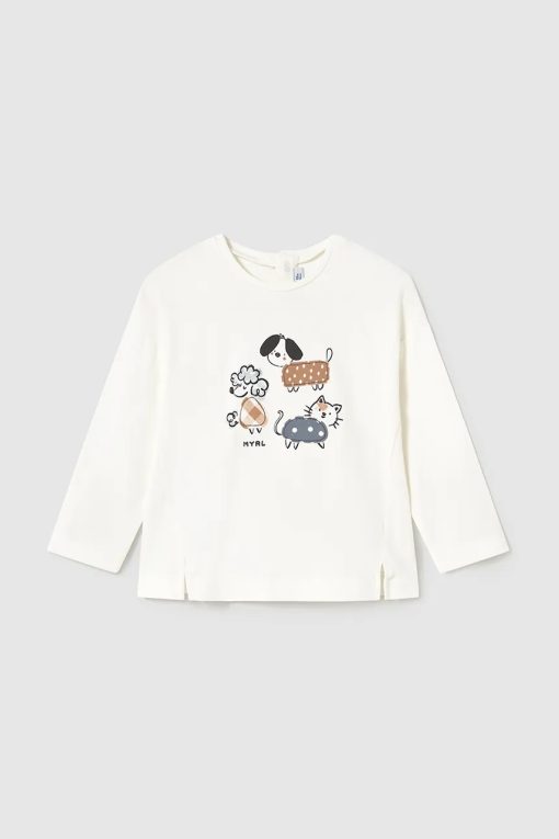 Mayoral longsleeve copii culoarea roz