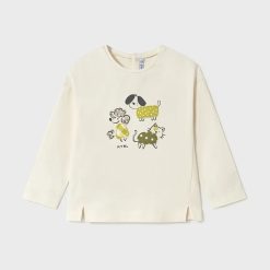 Mayoral longsleeve copii culoarea verde