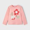 Mayoral longsleeve din bumbac pentru copii culoarea roz