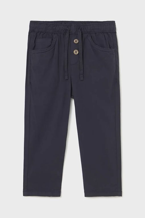 Mayoral pantaloni copii culoarea albastru marin