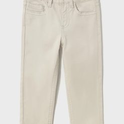 Mayoral pantaloni copii slim fit basic culoarea gri