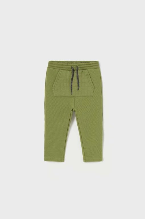 Mayoral pantaloni de trening pentru bebeluși culoarea verde