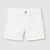 Mayoral pantaloni scurti copii culoarea alb