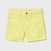 Mayoral pantaloni scurti copii culoarea galben