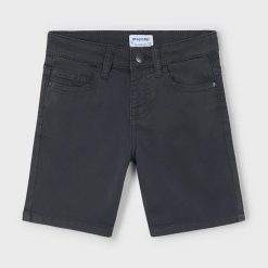 Mayoral pantaloni scurți copii culoarea negru
