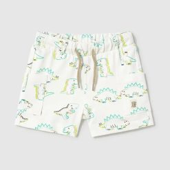 Mayoral pantaloni scurți din bumbac pentru copii culoarea bej