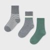 Mayoral șosete copii 3-pack culoarea verde