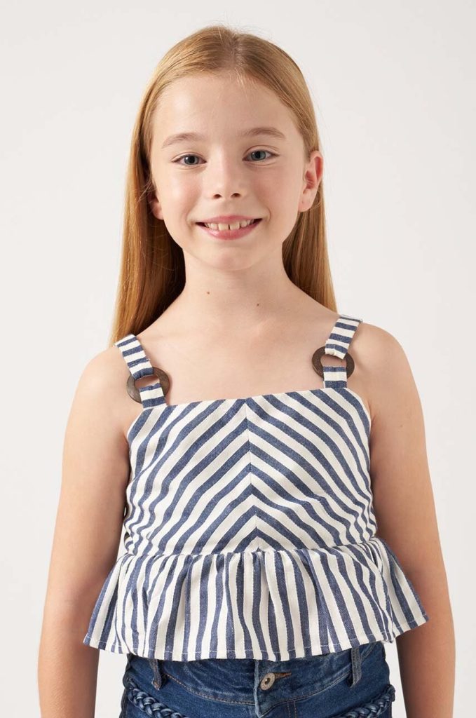 Mayoral top copii culoarea albastru marin-Îmbrăcăminte