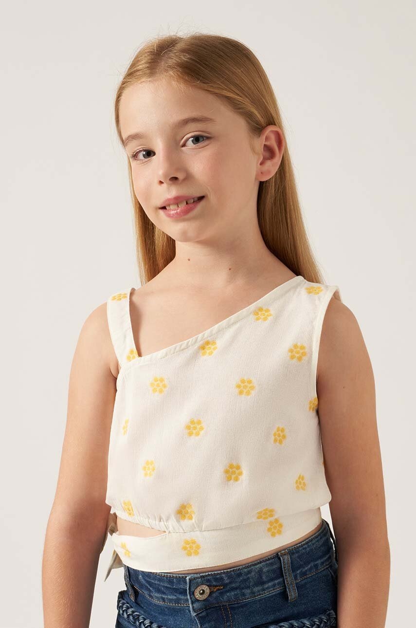 Mayoral top copii culoarea bej-Îmbrăcăminte