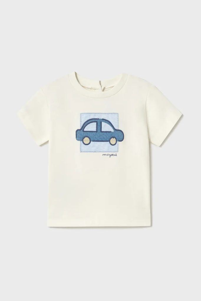 Mayoral tricou copii culoarea bej