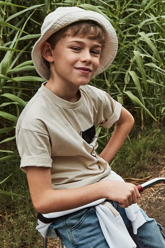 Mayoral tricou copii culoarea bej