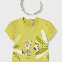 Mayoral tricou copii culoarea verde